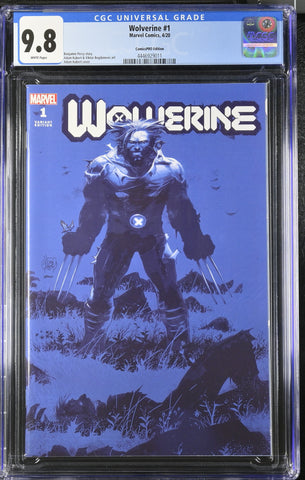 Wolverine #1 (2020) Graded CGC 9.8 ComicsPro Edition Blue Kubert