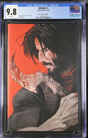 BRZRKR (BERZERKER) #1 Graded CGC 9.8 MORA 1:200 Virgin Variant