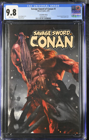 Savage Sword of Conan (2019) #1 CGC 9.8 ComicsPRO Edition