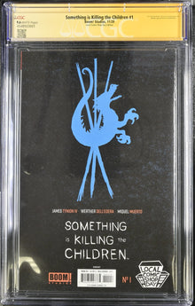 SOMETHING IS KILLING CHILDREN #1 LCSD 2020 FOIL CGC 9.6 Signed Dell'Edera Tynion