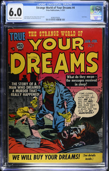 Strange World of Your Dreams #4 (1953) Graded CGC 6.0 FN Jack Kirby Joe Simon