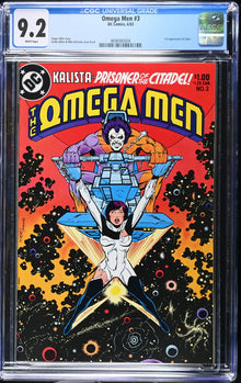 Omega Men #3 (1983) Graded CGC 9.2 VF/NM First Lobo