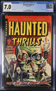 Haunted Thrills #5 (1953) Graded CGC 7.0 FN/VF