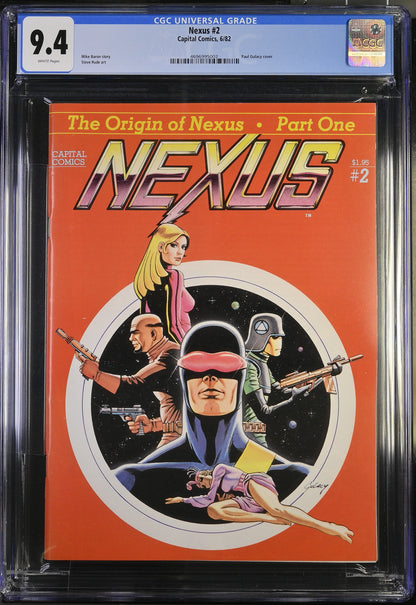Nexus #2 (1982) Graded CGC 9.4 NM