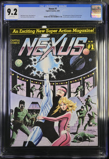 Nexus #1 (1981) Graded CGC 9.2 NM-