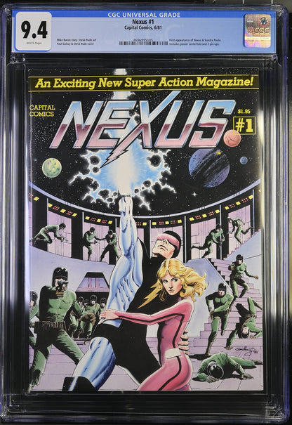 Nexus #1 (1981) Graded CGC 9.4 NM