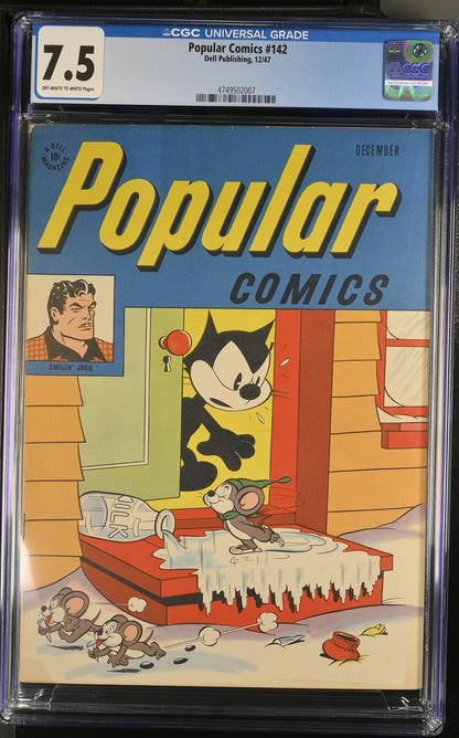 Popular Comics #142 (1947) Graded CGC 7.5 VF-