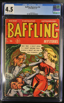 Baffling Mysteries #14 (1953) Graded CGC 4.5 VG+