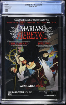 Comics The Magazine #0 Graded CGC 9.8