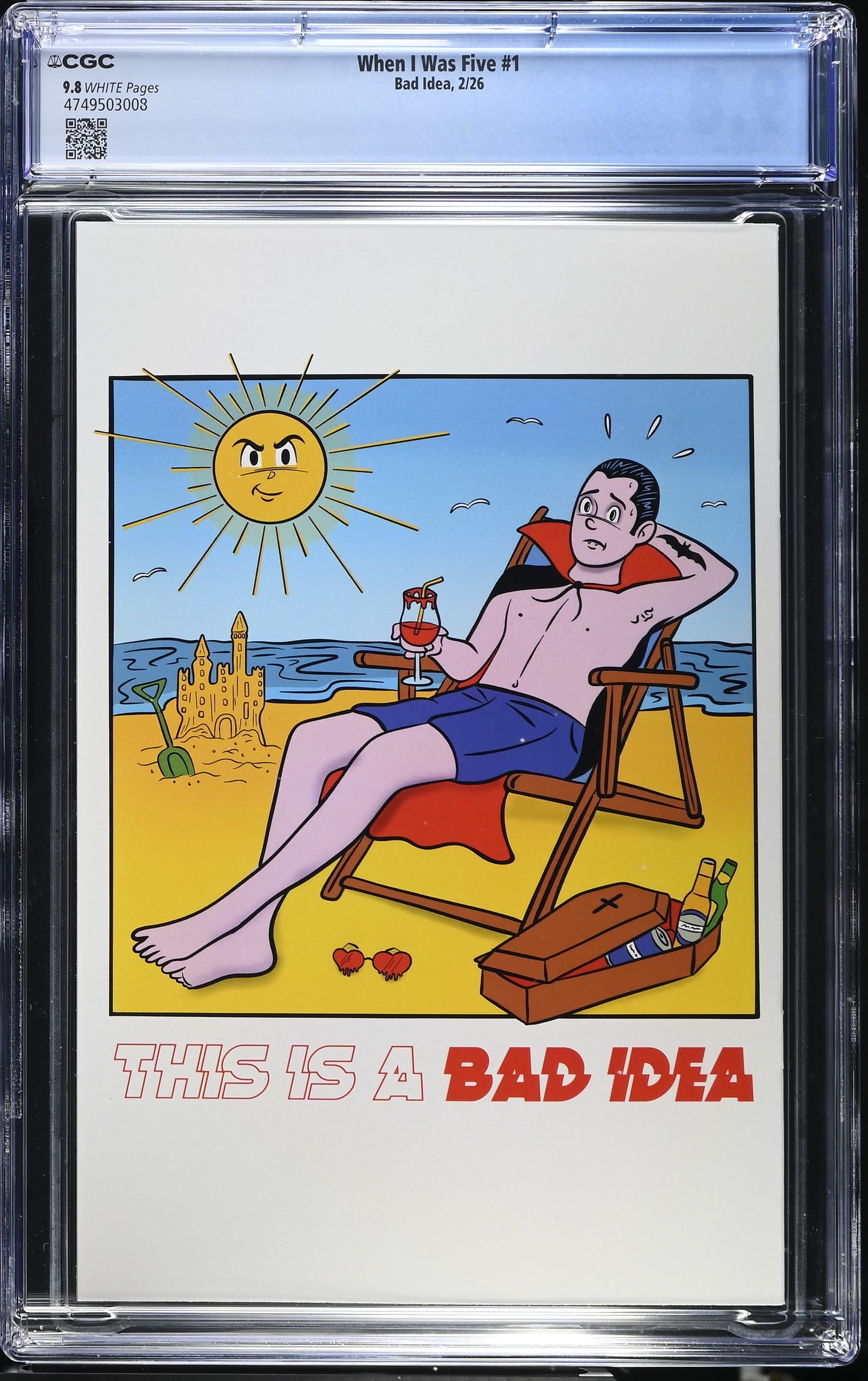 When I Was Five #1 ComicsPRO Limited Edition CGC 9.8