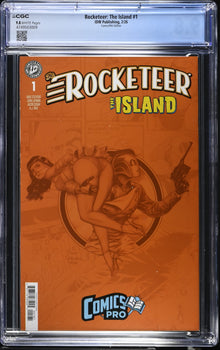 The Rocketeer: The Island #1 ComicsPRO Variant (Stevens Virgin) CGC 9.8 (009)