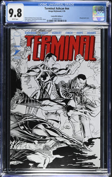 Terminal #1 Ashcan Andy Kubert Wraparound ComicsPRO Cover A CGC 9.8