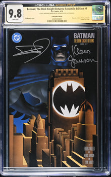 Batman The Dark Knight Returns #1 (2026) ComicsPRO CGC 9.8 JSA Signed Frank Miller & Klaus Janson