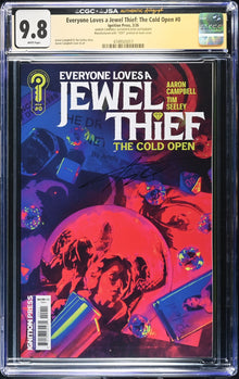 Everyone Loves A Jewel Thief The Cold Open #0 CGC 9.8 JSA Aaron Campbell Signed