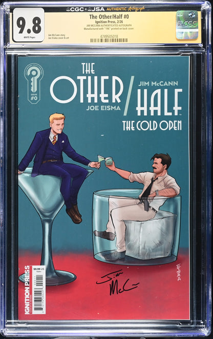 The Other/Half #0 The Cold Open CGC 9.8 JSA Jim McCann Signed