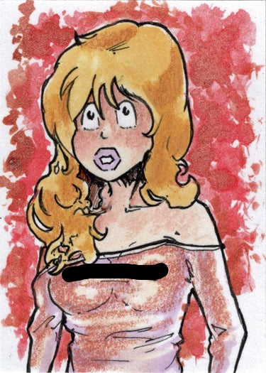 Cherry November 5finity 2023 Sketch Card April Reyna V1