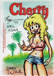 Cherry November 5finity 2023 Sketch Card April Reyna V1