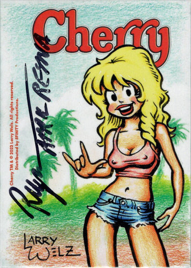 Cherry November 5finity 2023 Sketch Card April Reyna V3