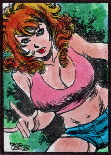 Cherry November 5finity 2023 Sketch Card David Lee V1