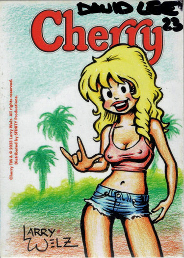 Cherry November 5finity 2023 Sketch Card David Lee V1