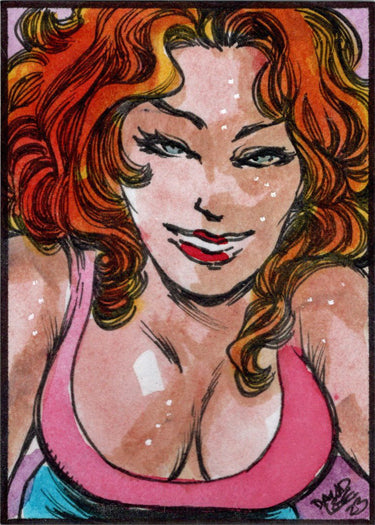 Cherry November 5finity 2023 Sketch Card David Lee V2
