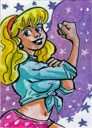 Cherry November 5finity 2023 Sketch Card Emerson V1