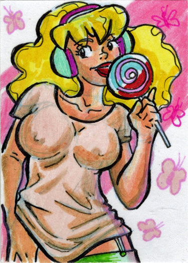 Cherry November 5finity 2023 Sketch Card Emerson V2