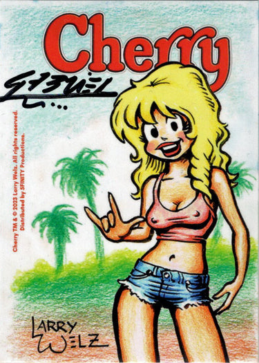 Cherry November 5finity 2023 Sketch Card Ulisses Gabriel V2