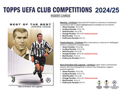 2024-25 Topps UEFA Club Competitions Soccer Hobby Box