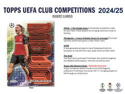 2024-25 Topps UEFA Club Competitions Soccer Hobby Box