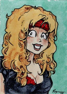 Cherry February/March 5finity 2023 Sketch Card April Reyna V3