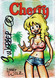 Cherry February/March 5finity 2023 Sketch Card George Webber