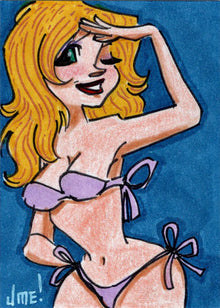 Cherry February/March 5finity 2023 Sketch Card Jme Foronda V1