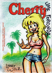 Cherry February/March 5finity 2023 Sketch Card Jme Foronda V1