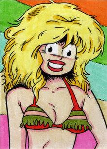Cherry February/March 5finity 2023 Sketch Card Rusty Gilligan V1