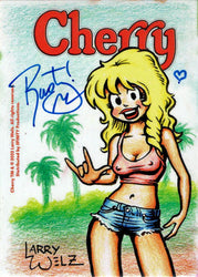 Cherry February/March 5finity 2023 Sketch Card Rusty Gilligan V1