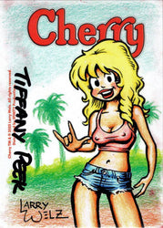 Cherry February/March 5finity 2023 Sketch Card Tiffany Peek V1