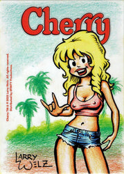 Cherry February/March 5finity 2023 Sketch Card Paul Maitland V1