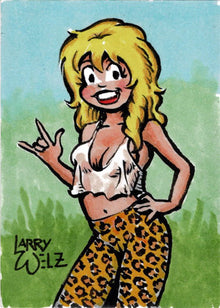 Cherry 5finity 2023 Sketch Card Larry Welz V2