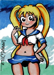 Cherry 5finity 2023 Sketch Card Larry Welz V3