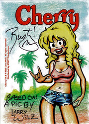 Cherry 5finity 2023 Sketch Card Rusty Gilligan