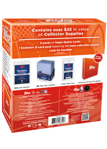 2026 Topps Collector Kit with 7 Packs and Card Supplies