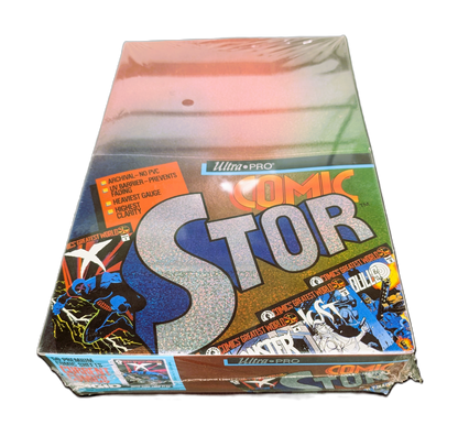 Vintage (1990's) Ultra PRO Current Rigid 3 Ring Binder Comic Book Sleeves - 50 Count Box