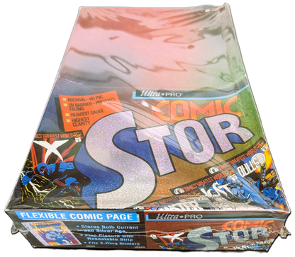 Vintage (1990's) Ultra PRO Flexible 3 Ring Binder Comic Book Sleeves - 100 Count Box