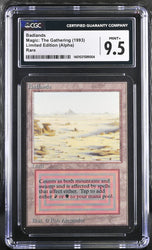 Magic: The Gathering MTG Badlands [Alpha Edition] Graded CGC 9.5 Mint+