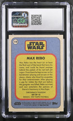 Star Wars Throwback Thursday 2023 Card #118 Max Rebo Gold 1/1 Graded CGC 10 Gem Mint