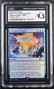 Magic MTG Seasonal Sequels [Happy Holidays] Graded CGC 9.5 Mint+