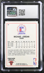 Basketball 1989-90 Hoops All-Star 21 Michael Jordan Graded CGC 10 Gem Mint