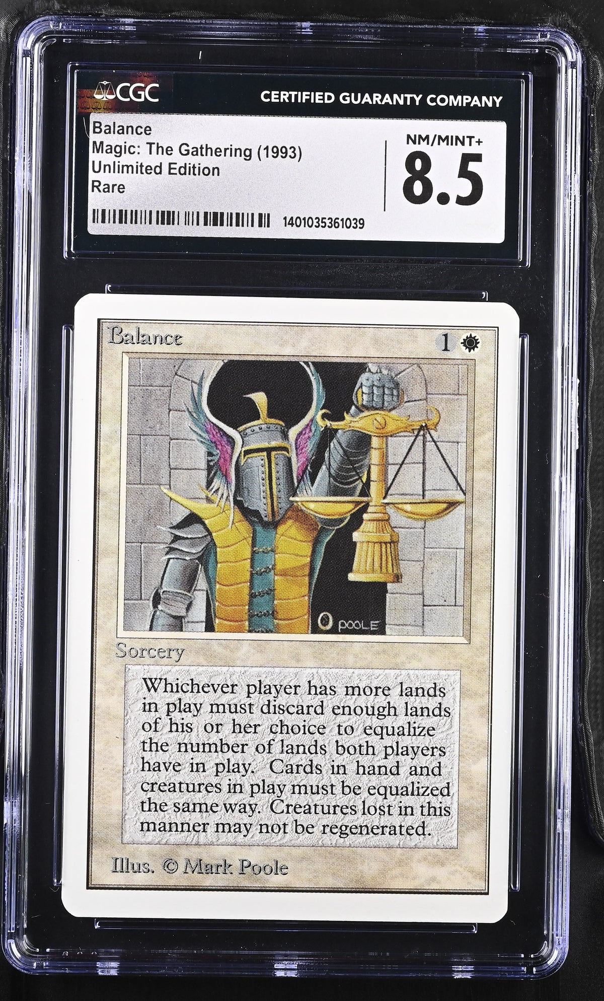 mtg balance card Magic: The Gathering [Unlimited Edition] Graded CGC 8.5 NM – Digital Heroes Options:Commander Deck - Scions & Spellcraft (100 Card deck + 2 collector booster Cards) Mint / near mint Ultimate Guard - Sidewinder collector booster box
