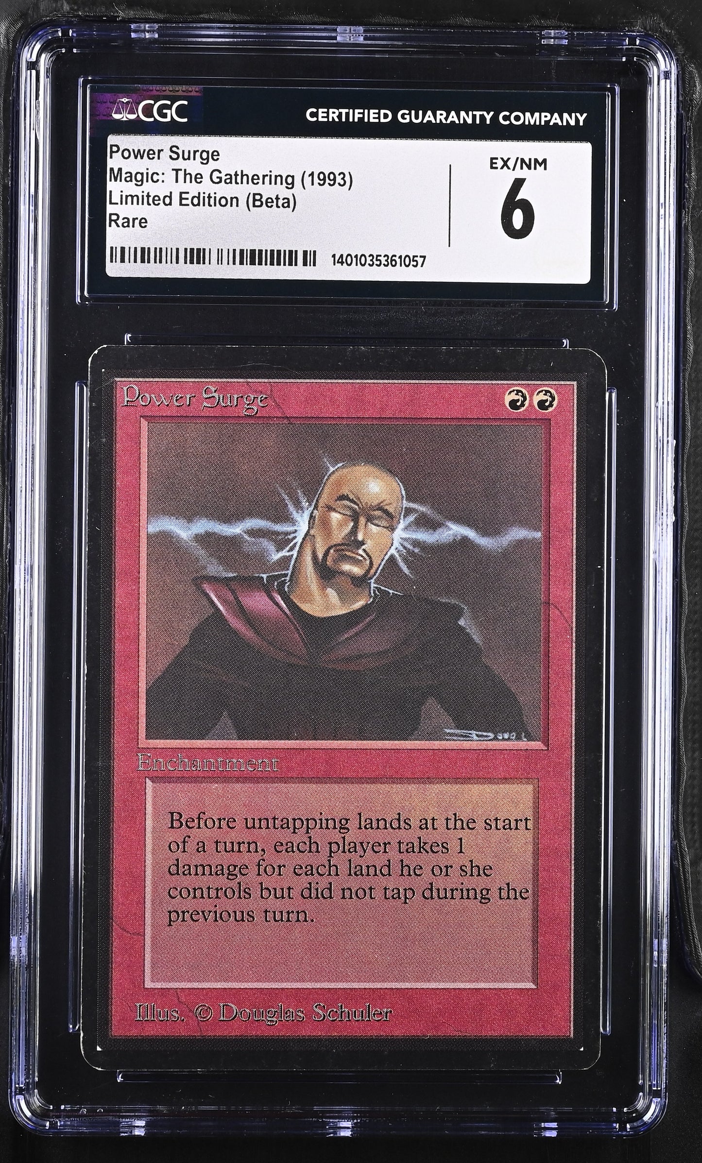 Magic: The Gathering MTG Power Surge [Beta Edition] Graded CGC 6 Ex/NM